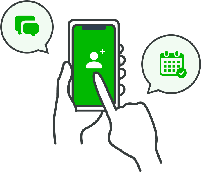 LINEでのご予約、お問い合わせ受付中！